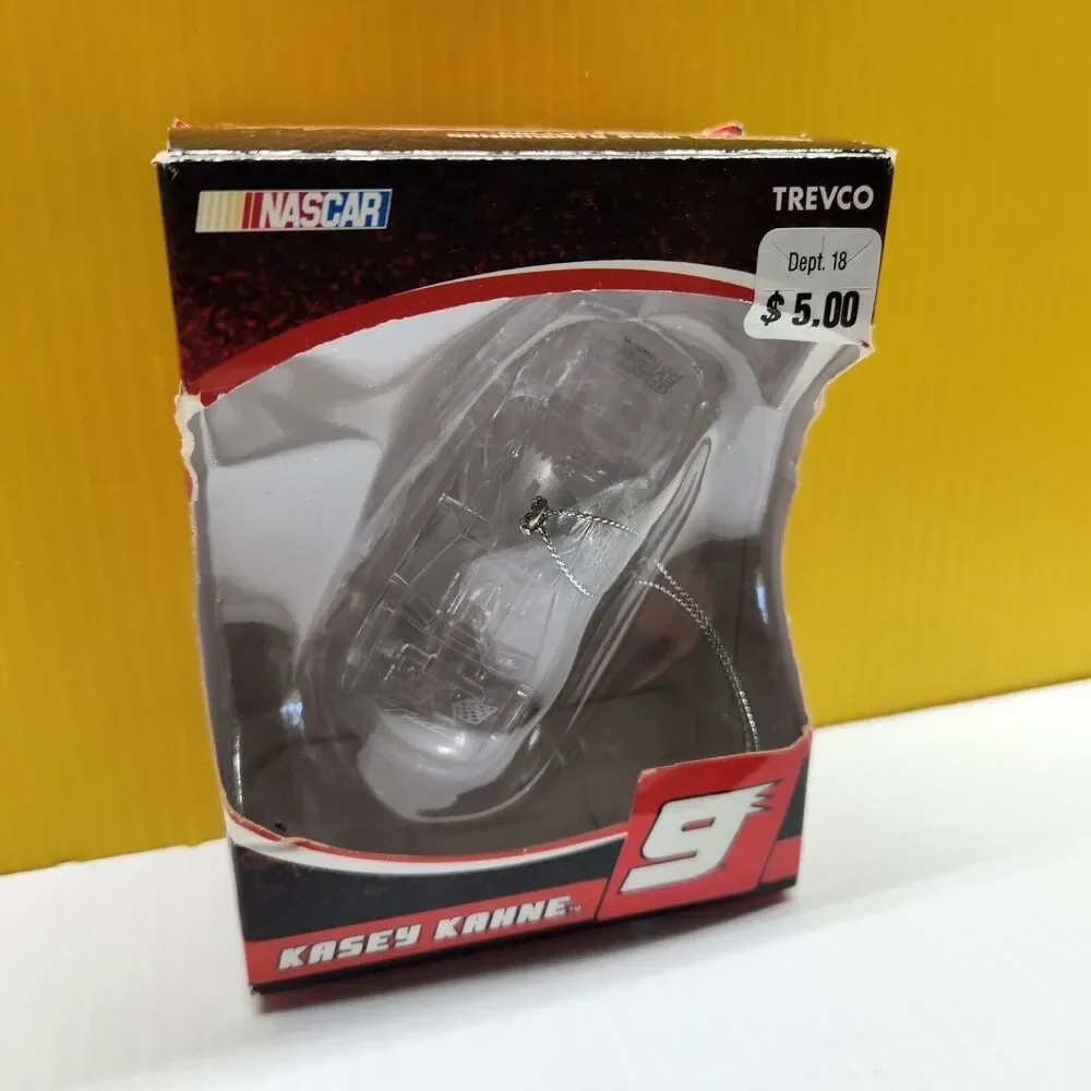 Kasey Kahne #9 Gillett Motorsports Clear Car NASCAR Collectible Ornament Trevco